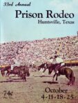1964 33rd Annual Prison Rodeo. Huntsville, Texas