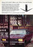 1966 Opel Diplomat. Einem Diplomat öffnen sich Türen, Tore und Portale
