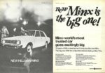 1967 Hillman Minx, new Mins is the big one!