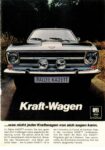 1968 Opel Rallye Kadett. Kraft-Wagen