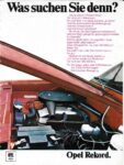 1970 Opel Rekord. Was suchen Sie denn