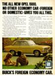 1971 Opel 1900. No Other Economy Car (Foreign Or Domestic) Gives You All This