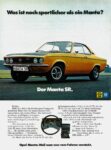 1973 Opel Manta SR. Was ist noch sportlicher asl ein Manta