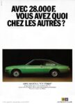 1978 Opel Manta L (France)