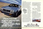 1982 Alfa Romeo GTV 6-2.6 Coupe. ‘There are a lot of good sports cars on the road. I know, I pass them all the time’