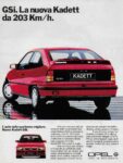 1985 Opel Kadett GSi (Italy)