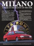 1987 Alfa Romeo Milano. Power In The Hands Of The New