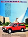 1988 Nissan Terrano 4x4 V6 (German Ad)