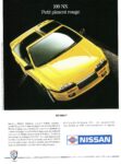 1992 Nissan 100 NX (French Ad)