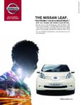 2015 Nissan Leaf. 'Go From 0-100 In A Heatbeat'