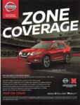 2017 1-2 Nissan Rogue. Zone Coverage