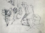 After a fierce battle, an enemy bunker is taken