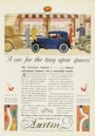 1930 American Austin. A car for the tiny open spaces