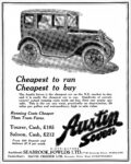 1930 Austin Seven. Cheapest to run. Cheapest to buy