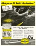 1937 Why is your car like United’s New Mainliners. Wold’s Fastest Long Distance Air Service Uses Pennzoil!