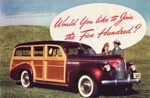 1940 Buick Estate Wagon. Would you like to Join the Five Hundred