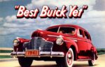 1941 Buick Special Model 41 4-Door Touring Sedan. 'Best Buick Yet'