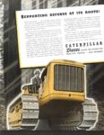 1941 Caterpillar Diesel. Supporting Defense At Its Roots!