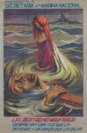 1942-45 La Libertad No Naufraga. Siempre Hay Una Voz Que La Defiende Y Un Brazo Que La Salva