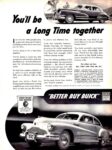 1942 Buick Super Sedanet & 4-Door Sedan. You'll be a Long Time together