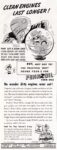 1943 Clean Engines Last Longer! Pennzoil