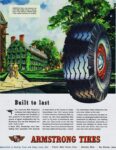 1946 Built to last. Armstrong Tires
