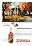 1948 Two Keys To Kentucky Hospitality. Old Fashioned… but still in style. Old Fitzgerald