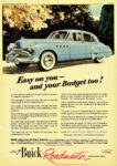 1949 Buick Roadmaster Sedan. Easy on you - and your Budget too!