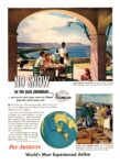1949 No Snow In The Blue Caribbean. Pan American