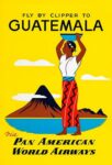 1950 Fly By Clipper To Guatemala via Pan American World Airways