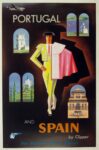1950 Portugal and Spain by Clipper. Pan American World Airways