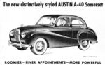 1952 Austin A-40 Somerset. Roomier - Finer Appointments - More Powerful