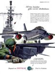 1956 35 ton bomber gets carrier shakedown. Douglas A3D Skywarrior