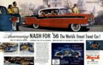 1956 Nash Ambassador. Announcing Nash For '56 The World's Finest Travel Car!
