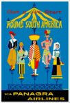 1957 Get a Jet Start Round South America via Panagra Airlines
