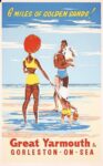 1958 6 Miles Of Golden Sands! Great Yarmouth & Gorleston-On-Sea