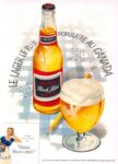 1958 Le Lager Le Plus Populaire Au Canada. Carling's Black Label Beer