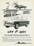 1963 Austin-Healey Sprite Mk. II. Load it up and... Let It Go!