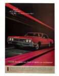 1965 Oldsmobile 4-4-2. Swinging new kind of sports car excitement!