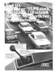 1969 Audi 60. Wei bisher. 55 PS start. Wie bisher 139 schnell