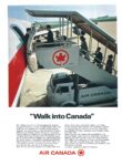1969 'Walk into Canada' Air Canada