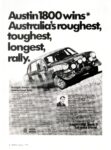 1970 Austin 1800 wins Australia's roughest, toughest, longest, rally