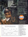 1970 'There I War... Lost In The Everglades With Only My Native With And My Gulf Travel Card'