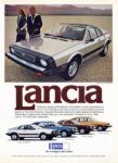 1977 Lancia. Advanced styling by Pininfarina