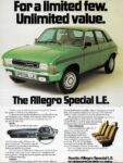1978 Austin Allegro Special L.E. For a limited few. Unlimited value