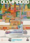 1980 Olympiad 80. Aeroflot Soviet airlines