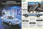 1984 Austin Montego. The Car That Puts The Driver First