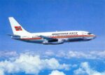 1986 Braathens Safe 737200 Postcard