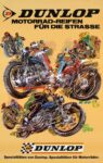 1990 Dunlop Motorrad-Reifen Fur Die Strasse
