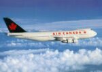 1993 Air Canada Boeing 747-100 Postcard